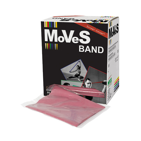 MoVeS Band 1,5 m in Dispenser Box rot