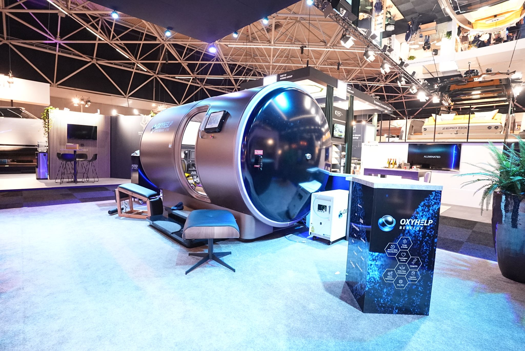 OXYLIFE C4 - Multiplace-Kammer (5 Plätze)