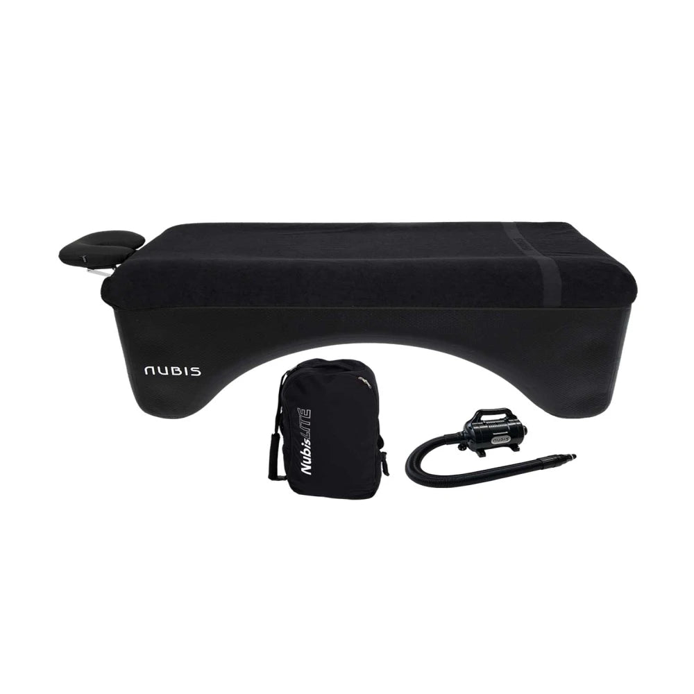 NubisLITE - komplett aufblasbare, mobile Massageliege