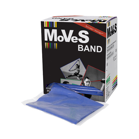 MoVeS Band 1,5 m in Dispenser Box blau